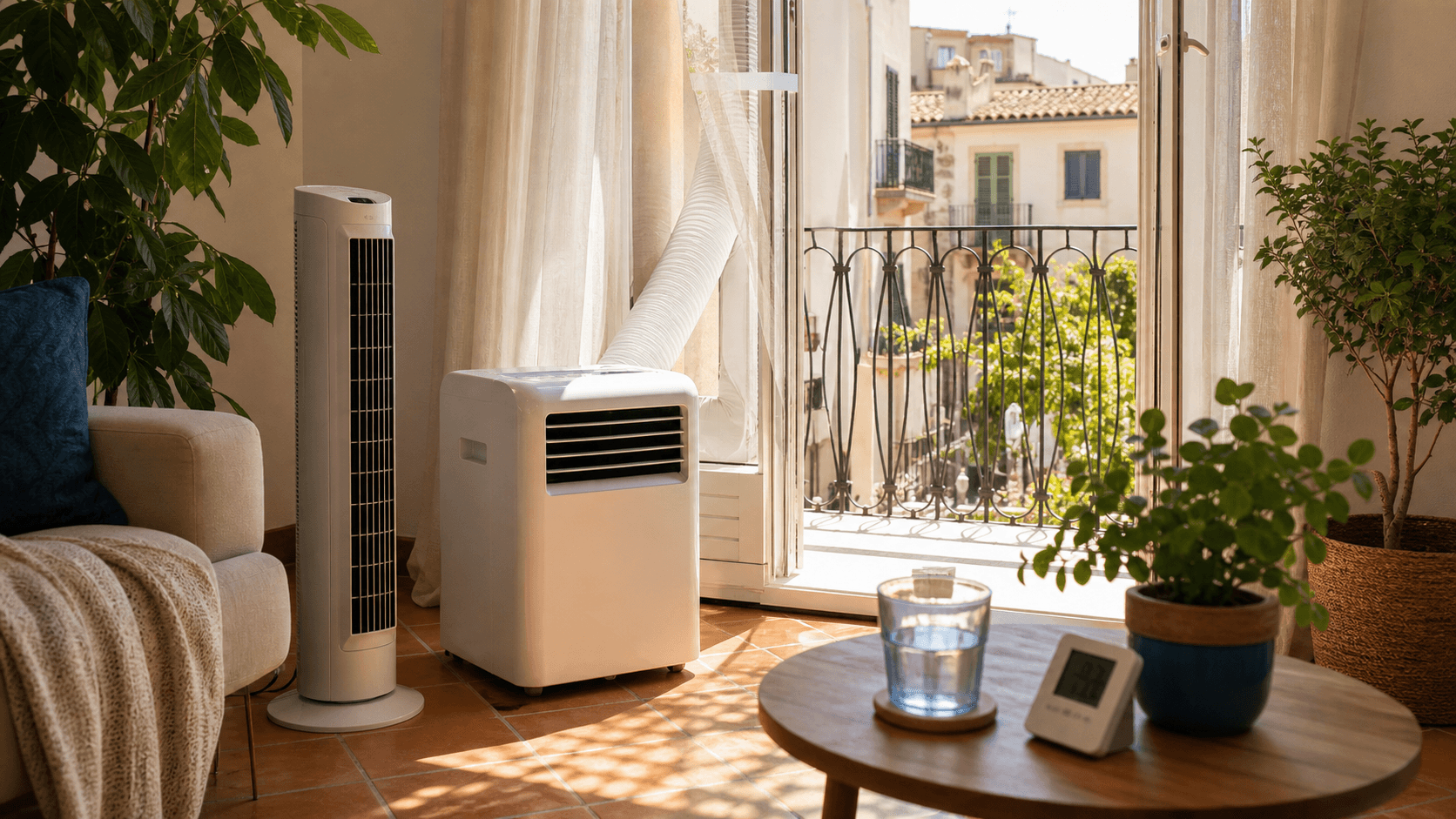 Nueva ola de calor 2026: Comparativa de 10 aires acondicionados portátiles monobloque hero image