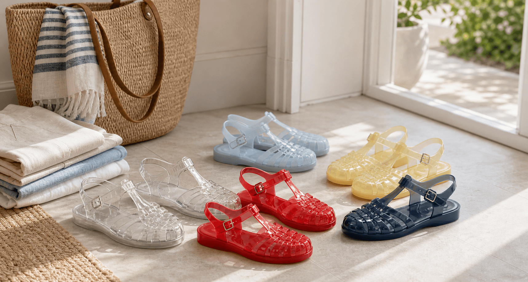 Jelly sandal trend 2026: 10 models compared for fit and comfort hero image